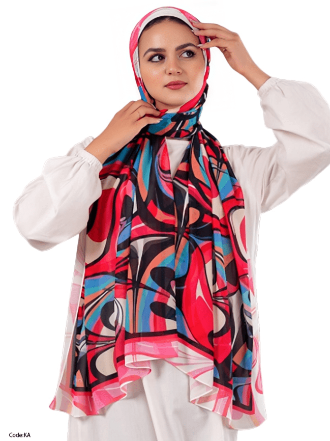 وشاح نورهان - كريب شيفون