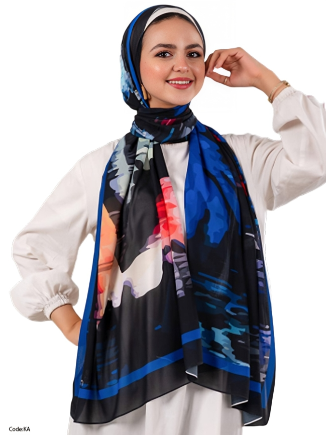 Earaa Scarf - Crepe Chiffon