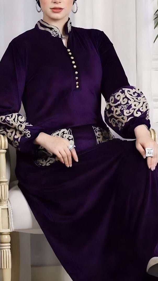 وعد جلابية - مخمل