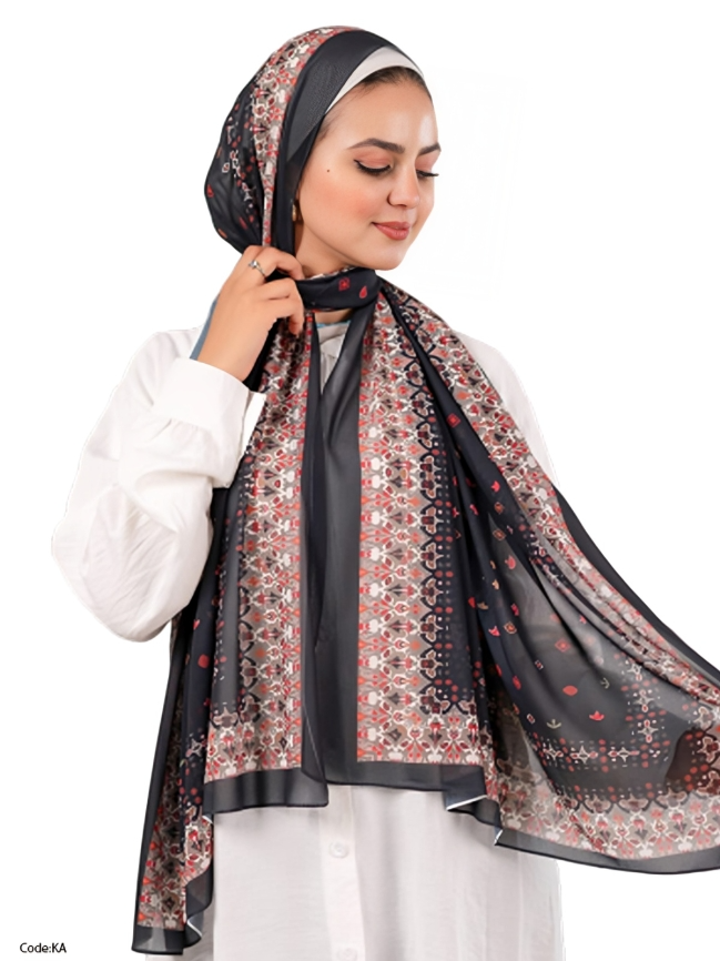 وشاح غانا - كريب شيفون