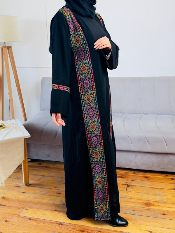 Dalida Cardigan with Khaleji Style - Crepe