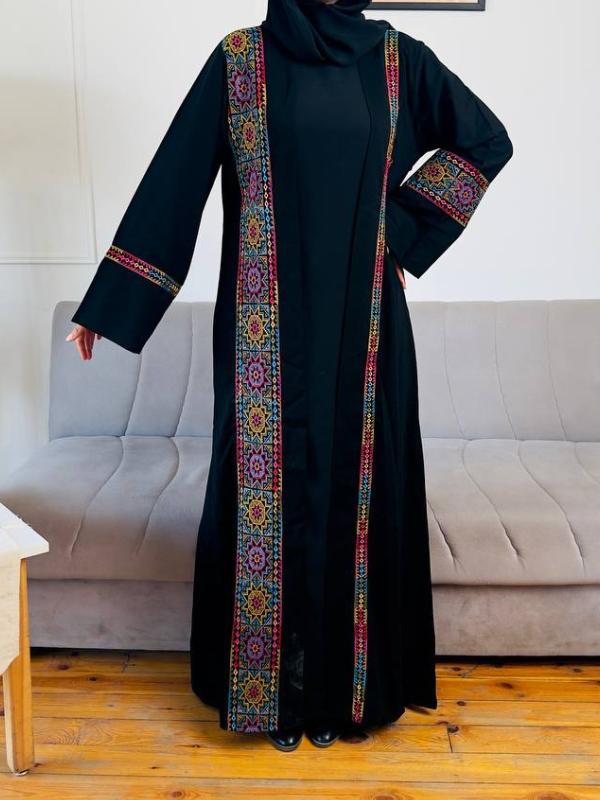 Dalida Cardigan with Khaleji Style - Crepe