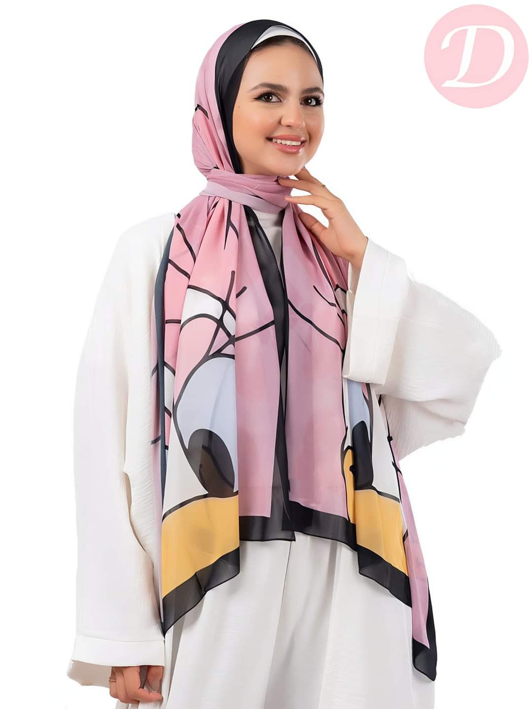 Elle Scarf - Crepe Chiffon