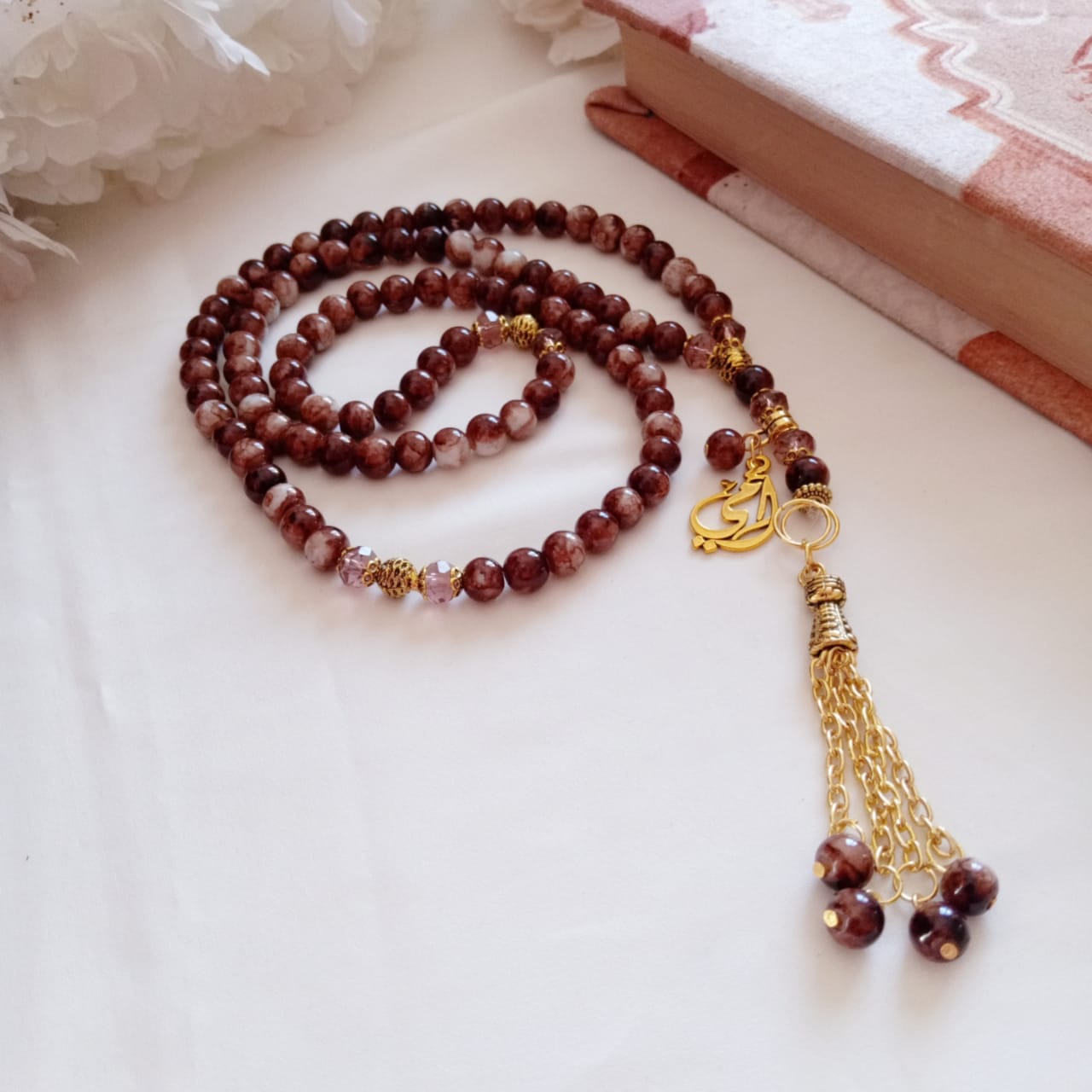 مسبحة تارا - أحجار المرمر