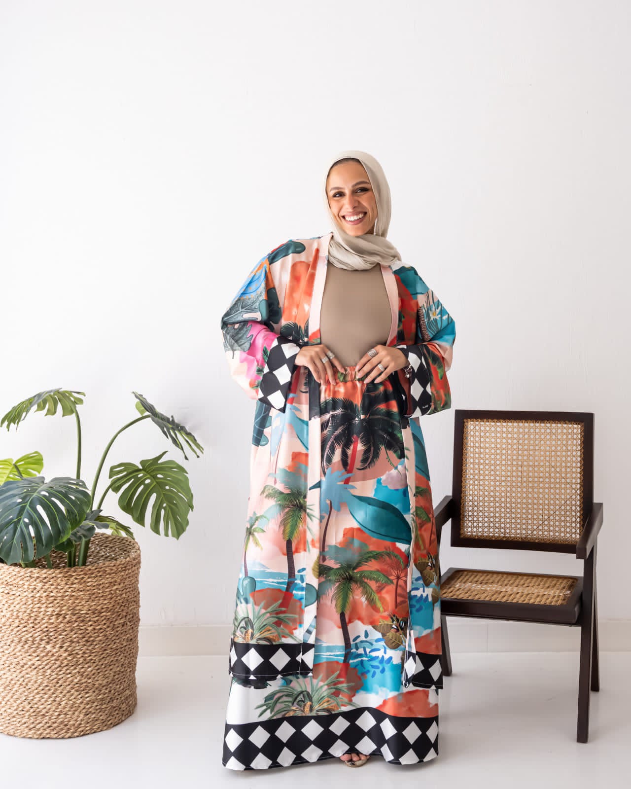 Ayla Casual Suit - Satin