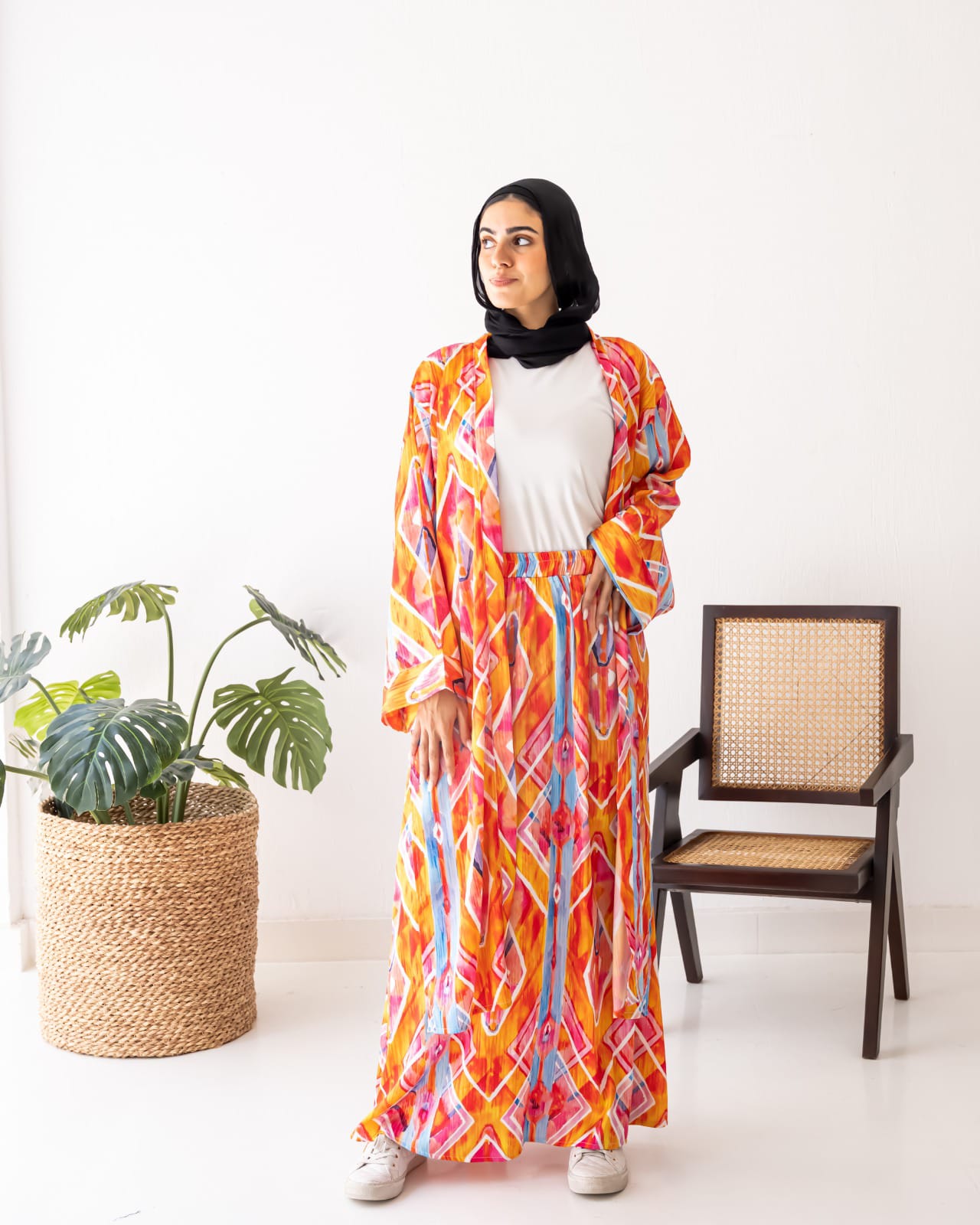 Hour Casual Suit - Satin