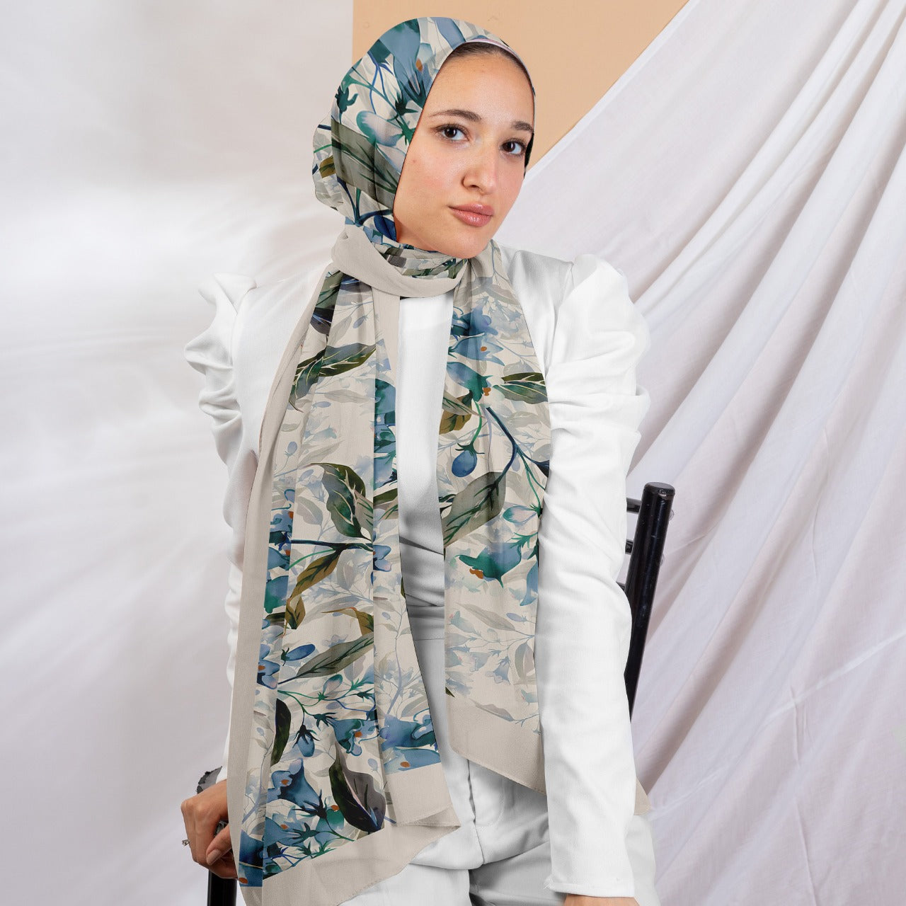 Romana Scarf - Crepe Digital
