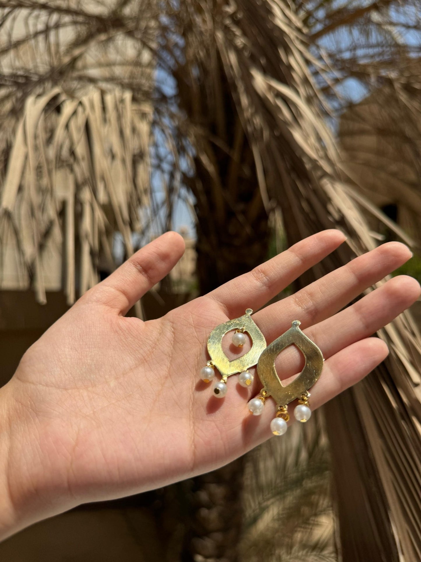 Hayat Earings - Copper