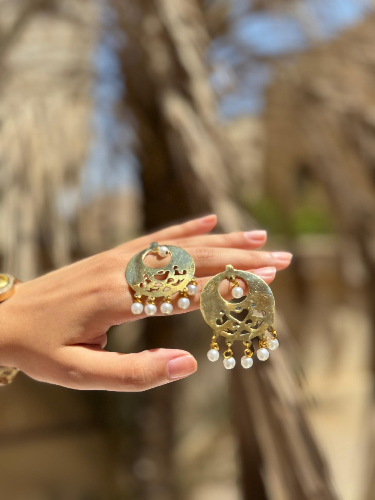 Ola Earings - Copper