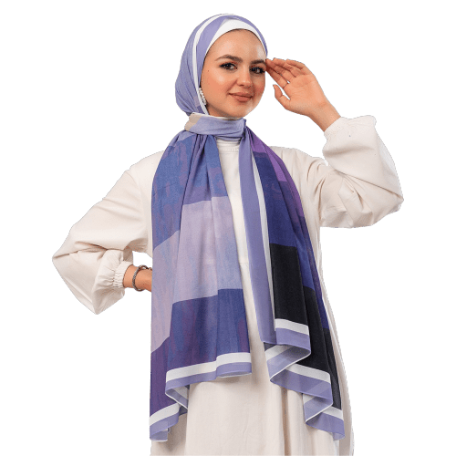 Arsilia Scarf - Crepe Degrade