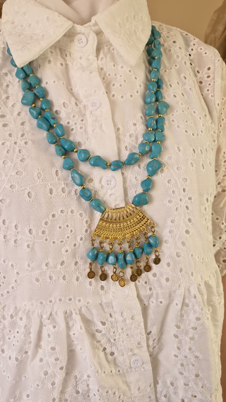 Turquoise Brook Necklace