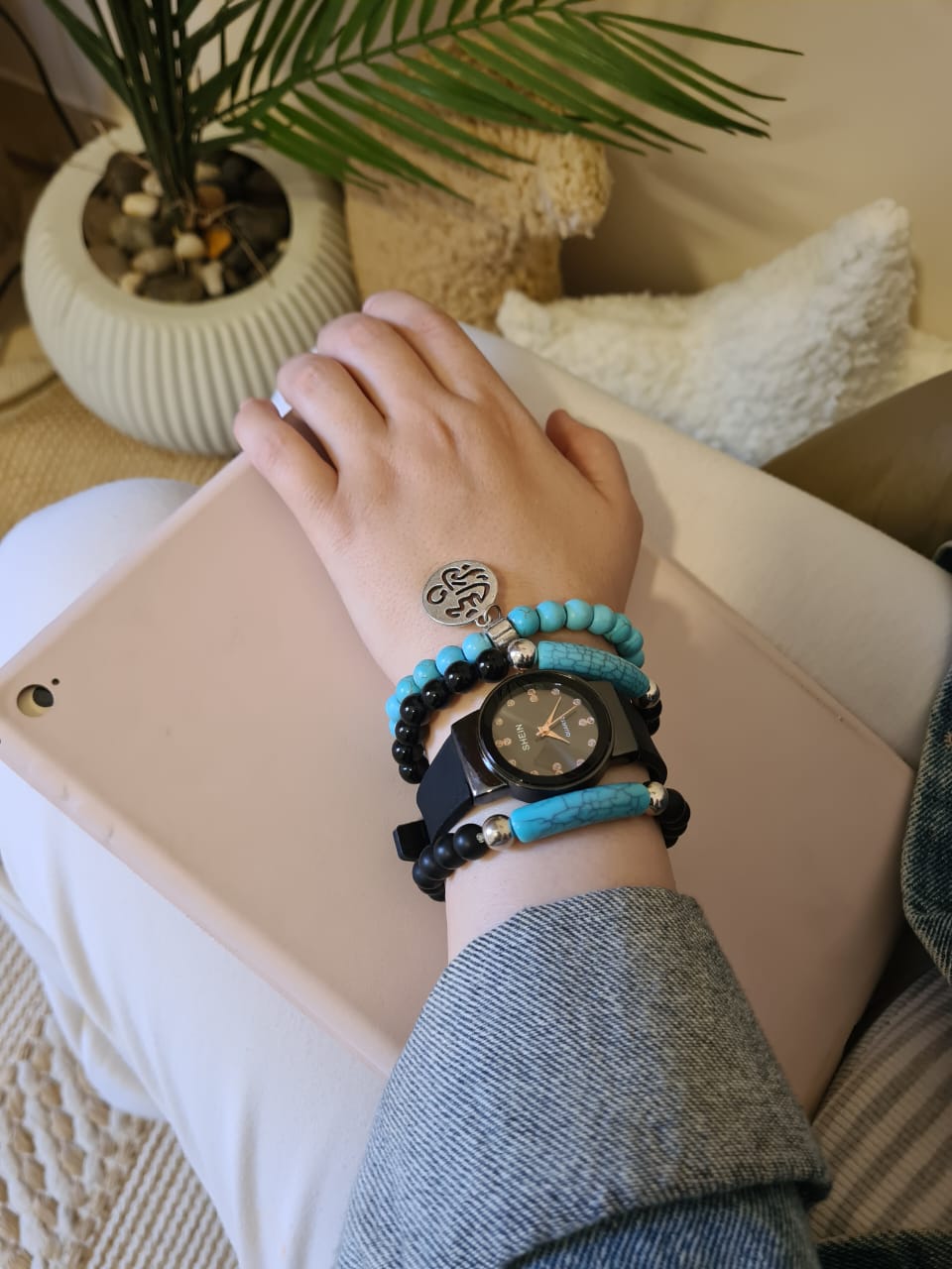 Dem Watch Set - Turquoise Acrylic