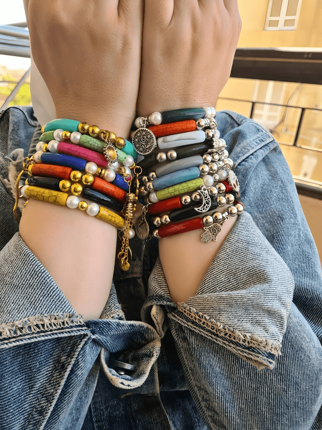 Aryam Bracelets Set - Acrylic