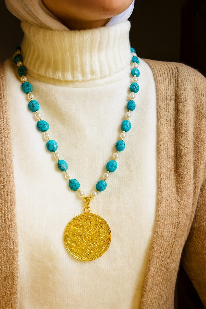 Turquoise Agate Set