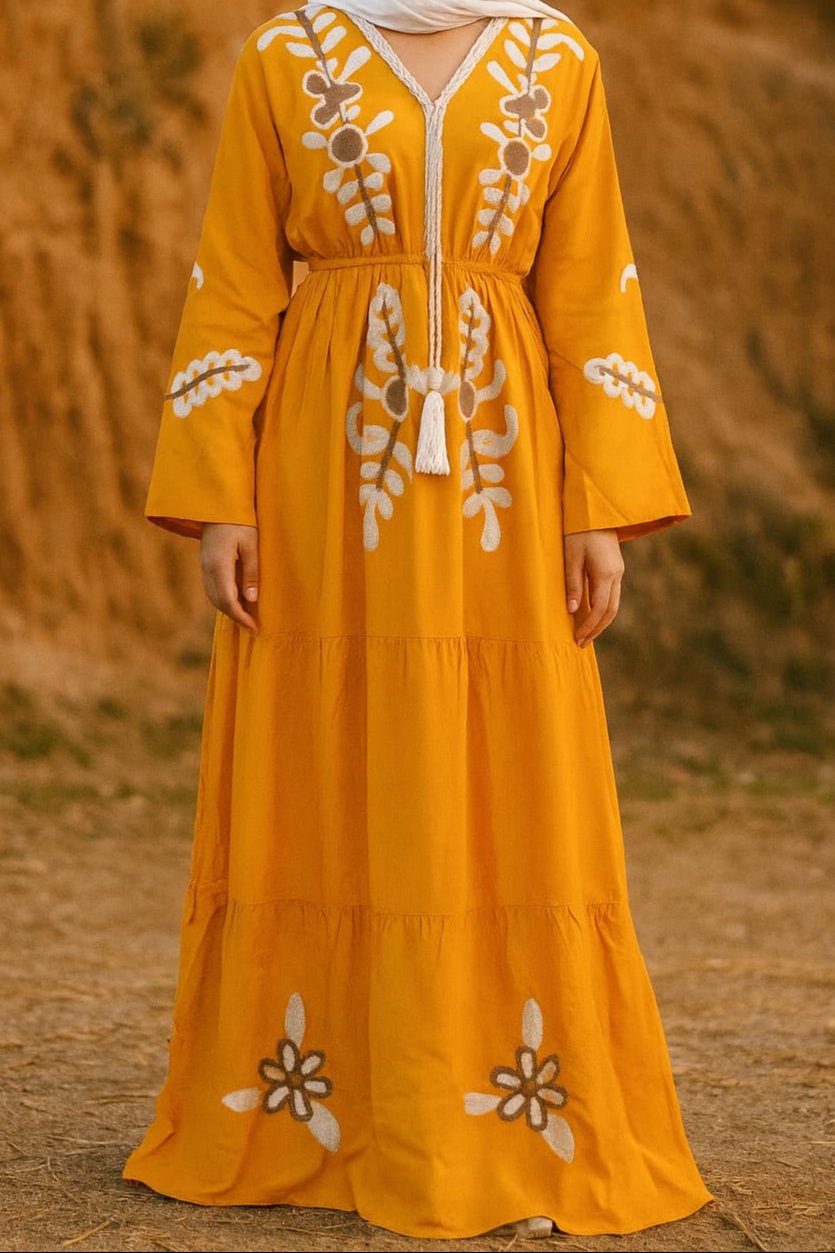 عباية زهرة - كتان