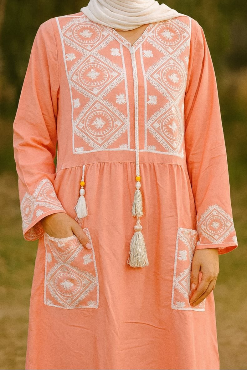 عباية زهرة - كتان