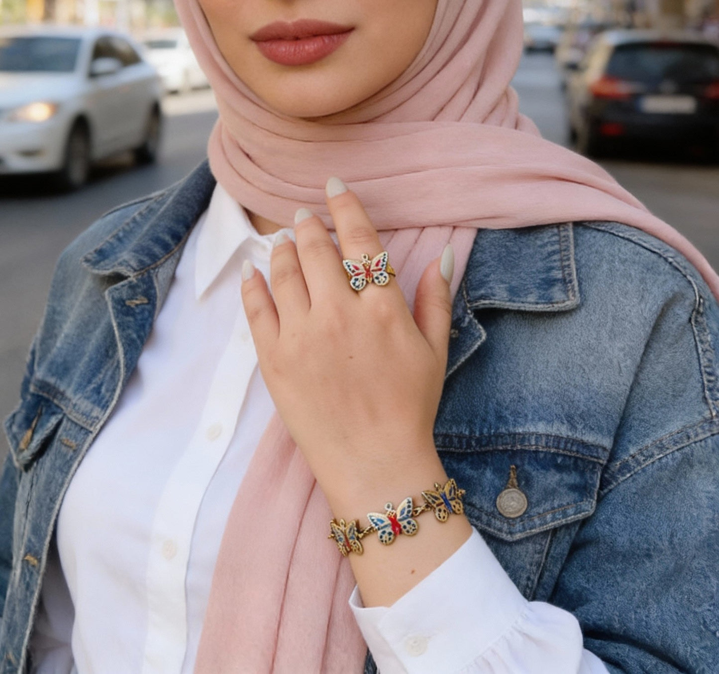 Morfa Butterfly Set – Pure Copper