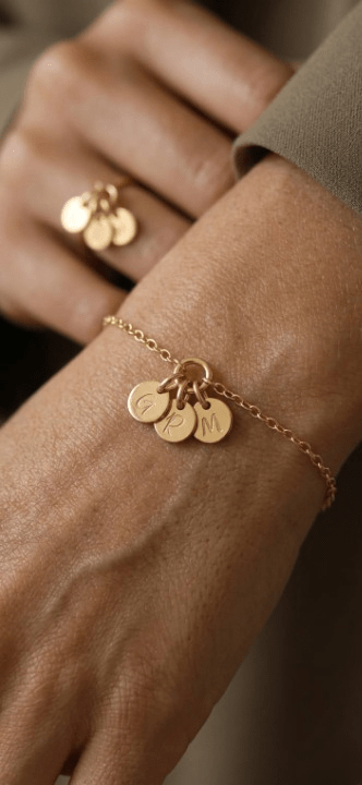 Rahaf Simple Set - Gold Plated