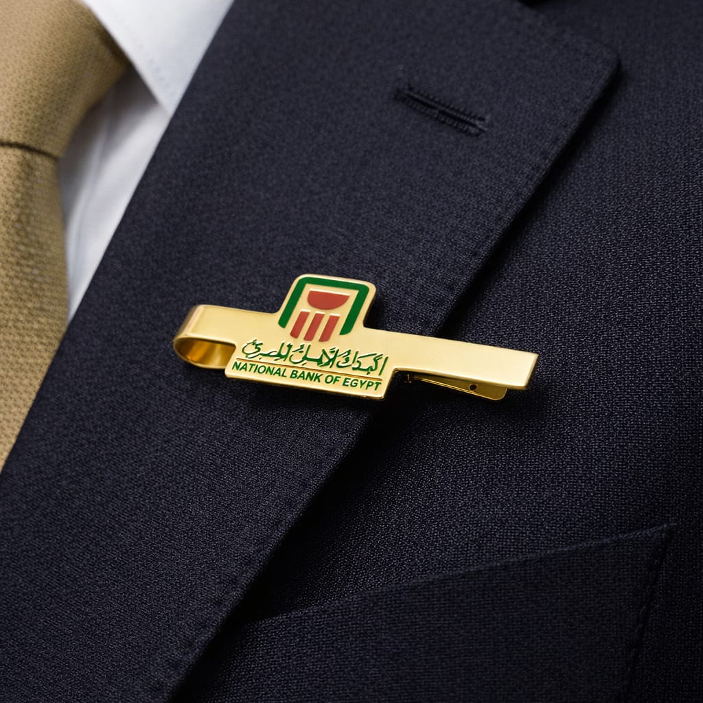 "National Bank of Egypt" Customized Suit Pin