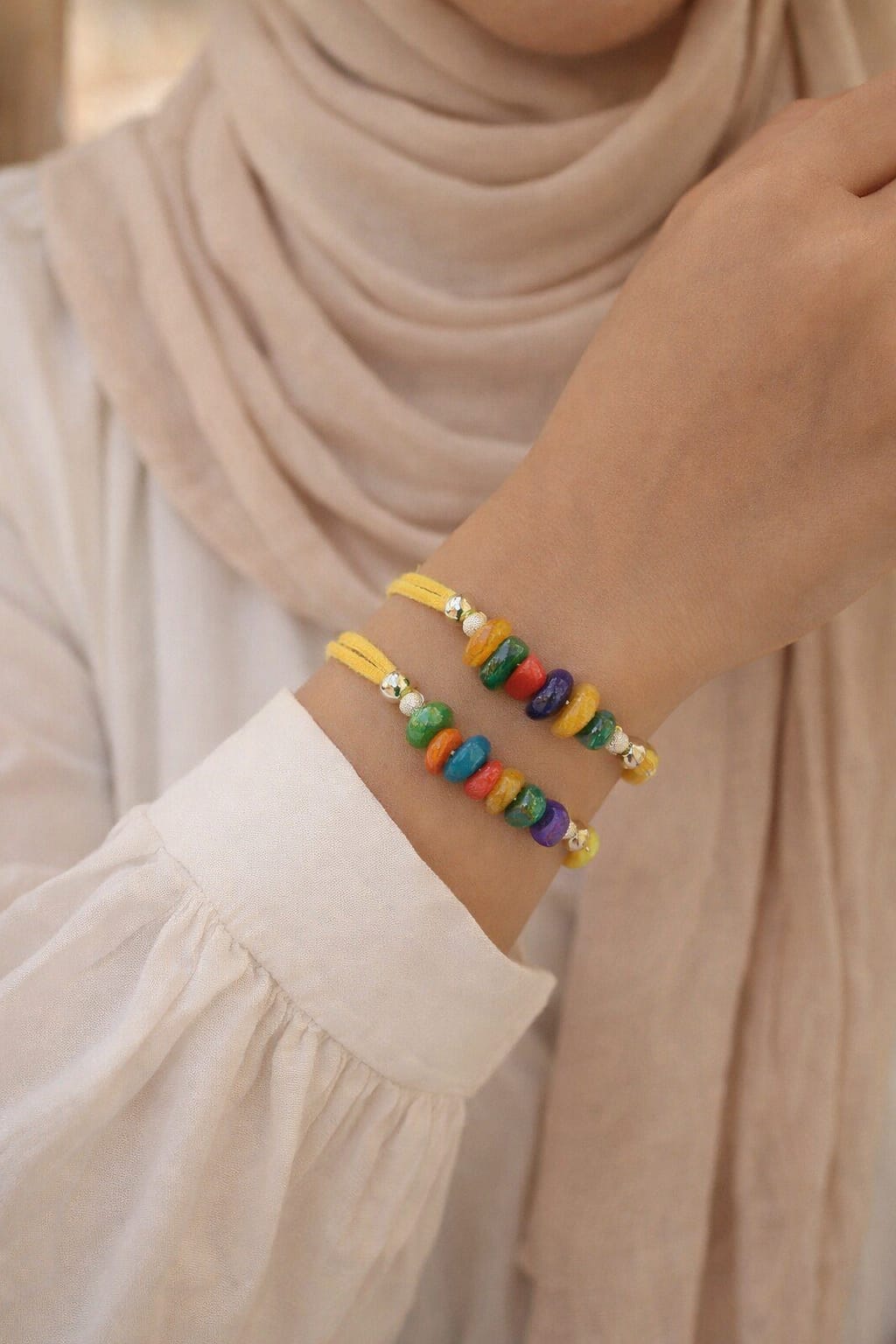 Zainab Leather Bracelet