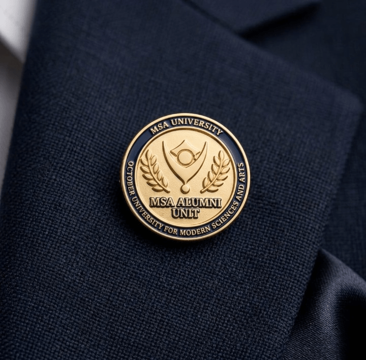 "MSA" Customized Suit Pin