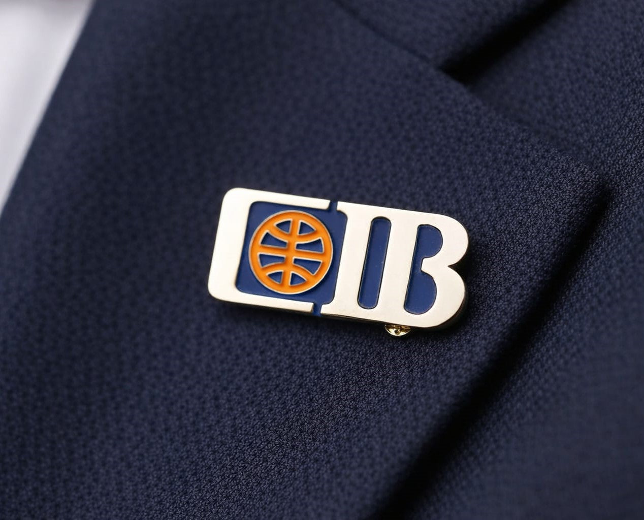 "CIB" Customized Suit Pin