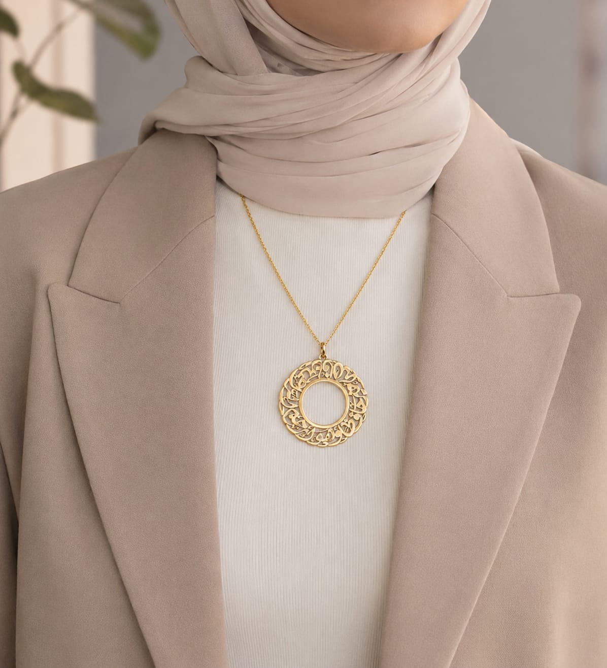 Timeless Elegance Necklace - Silver & Gold Plated