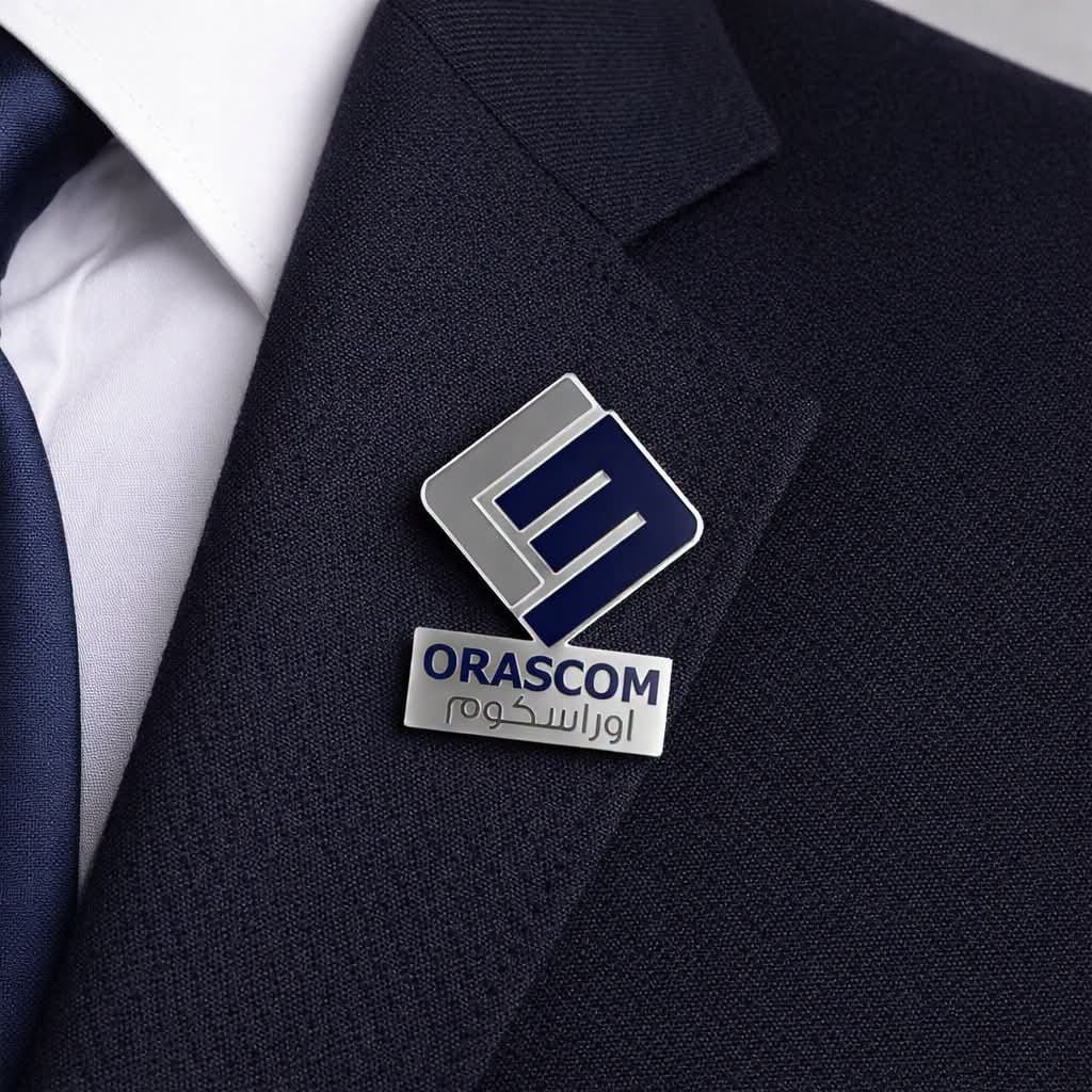 "ORASCOM" Customized Suit Pin