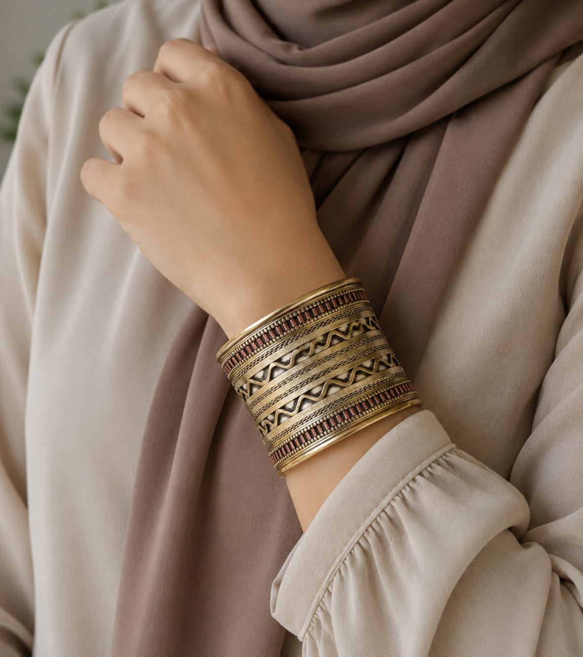 Heritage Copper Bangle
