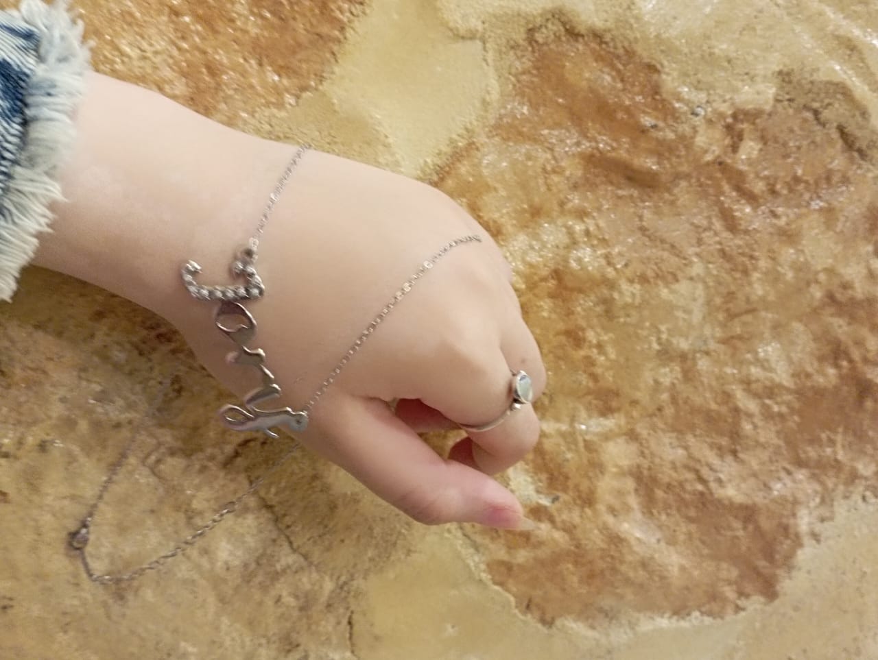 Jory Customized Necklace - Silver Plated
