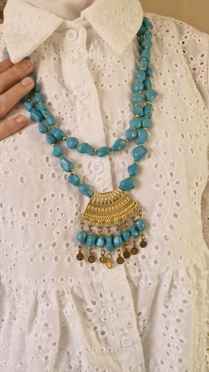 Turquoise Brook Necklace