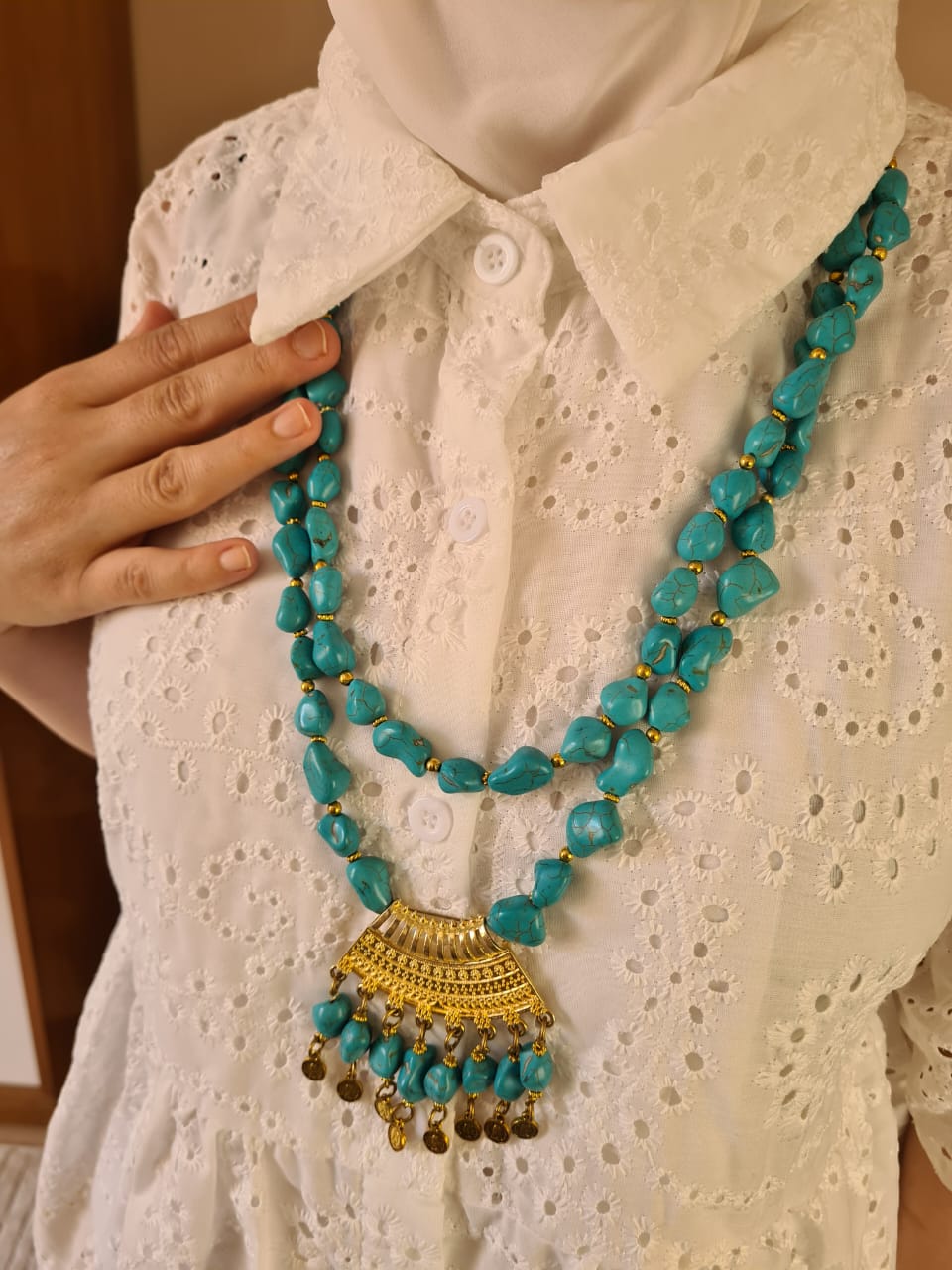 Turquoise Brook Necklace