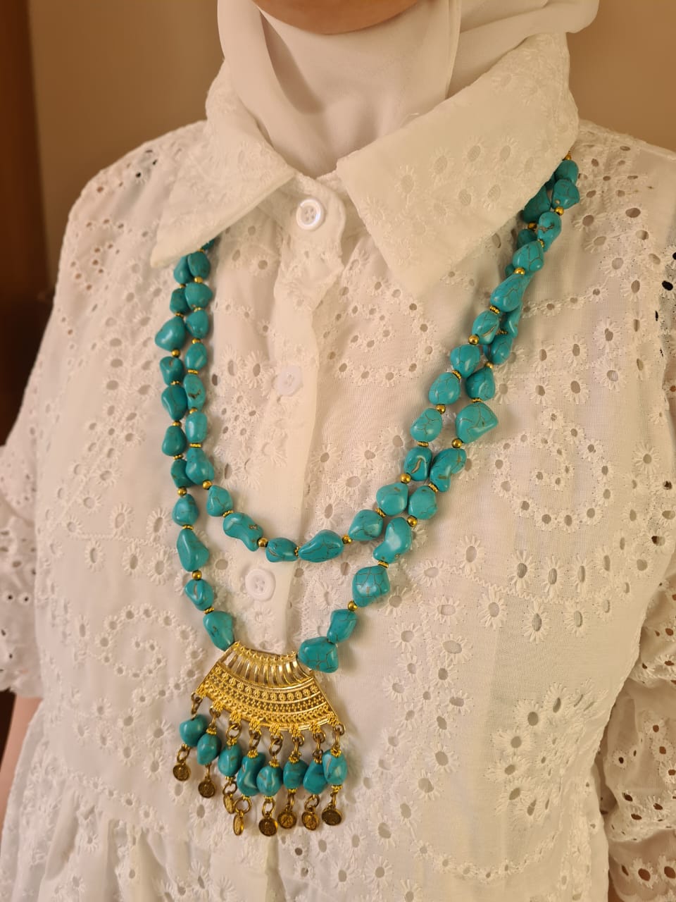 Turquoise Brook Necklace
