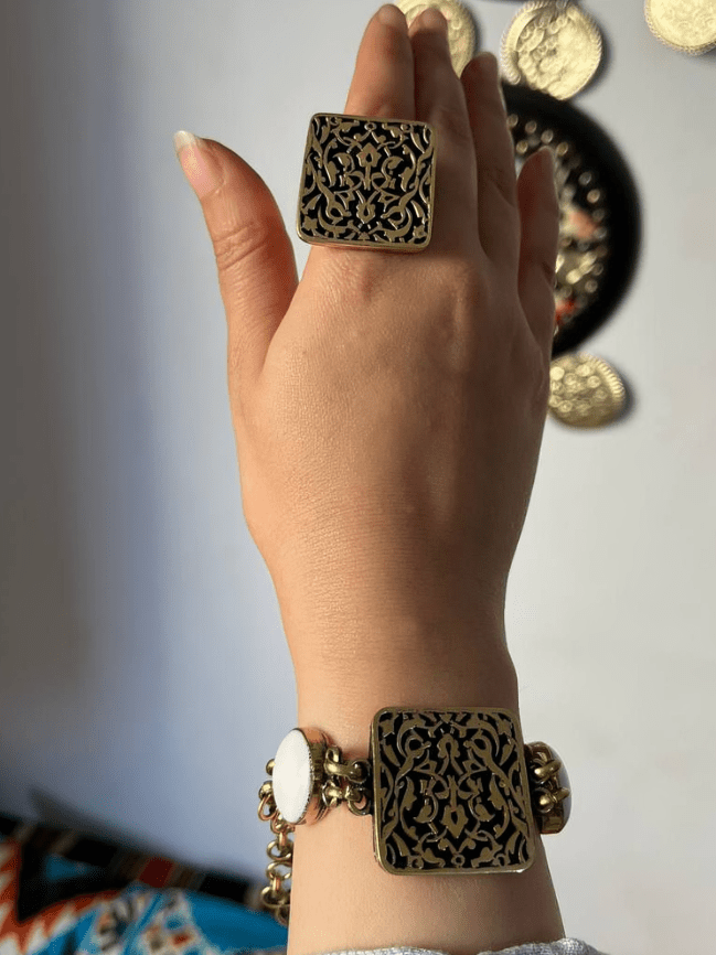 طقم حور - نحاس نقي