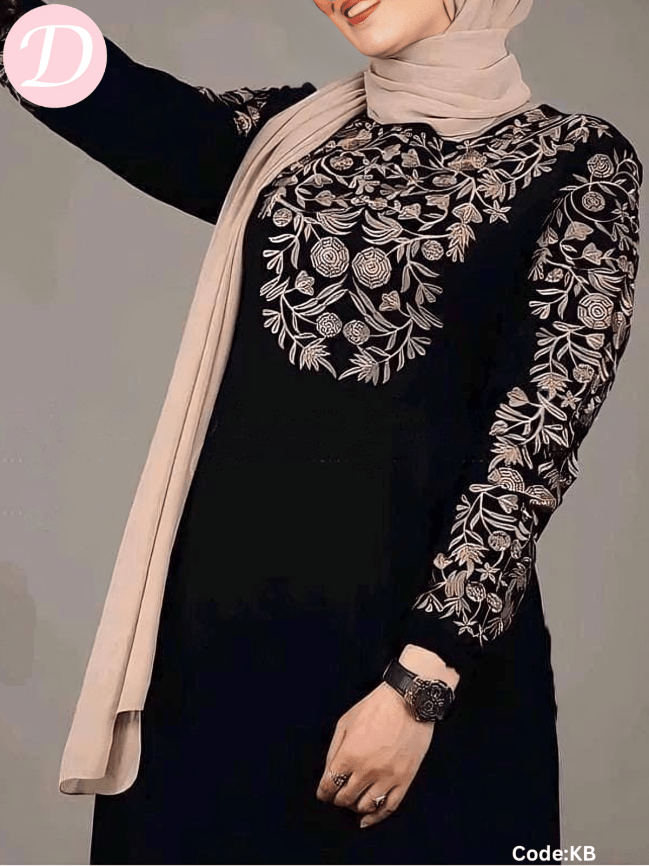 Remas Abaya - Saudi Crepe