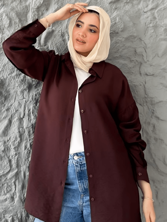 Layan Long Shirt - Linen