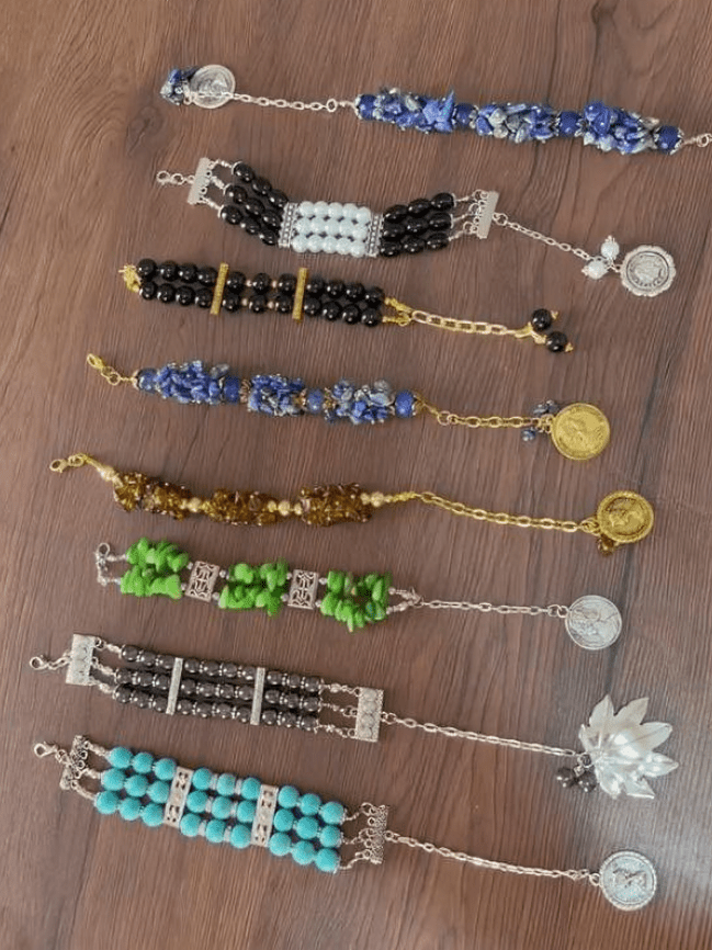 سوار أما بيرل مطلي بالذهب