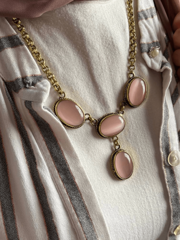 Unique Afnan Necklace - Agate Stone