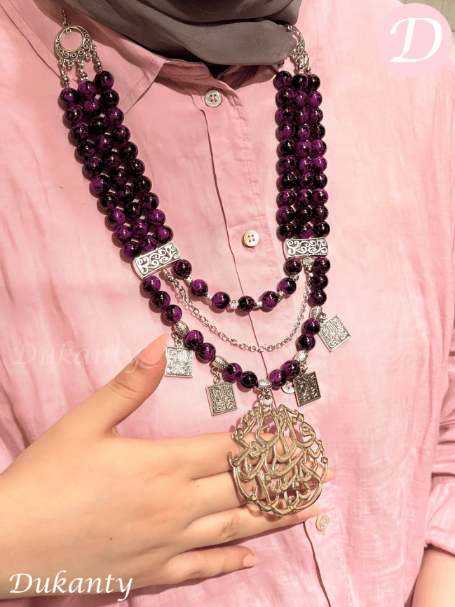 Sara Necklace - Agate Stones