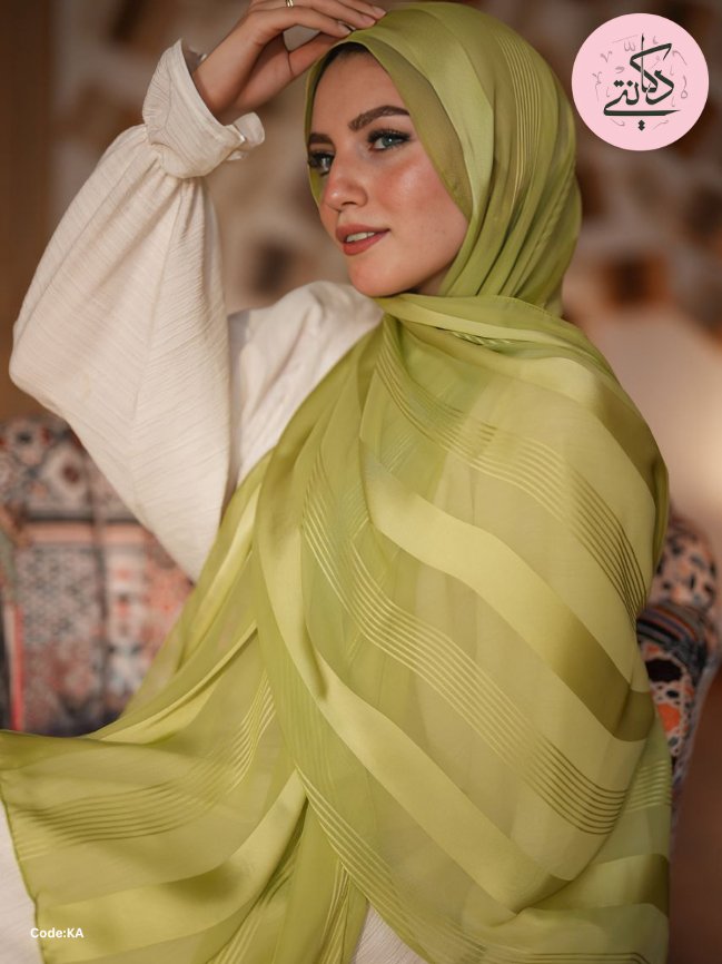 وشاح إيفا - حرير * ساتان