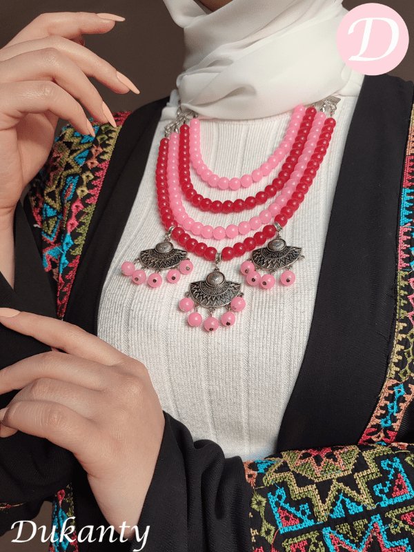 Bahga Necklace - Alabaster Stones