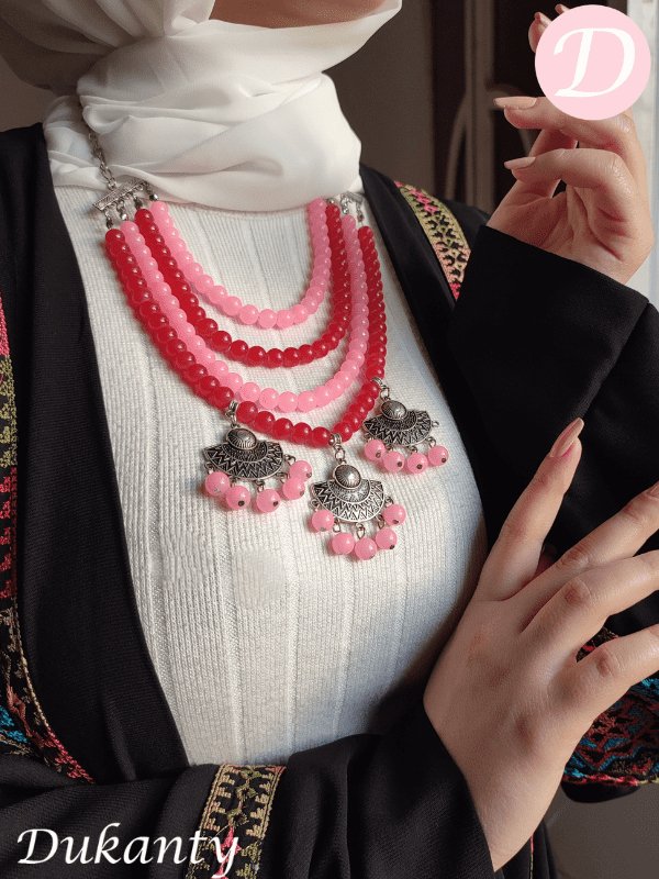 Bahga Necklace - Alabaster Stones