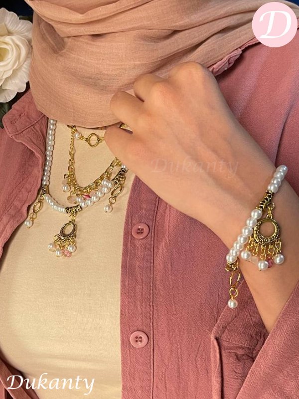 Victoria Set - Pearl Stone