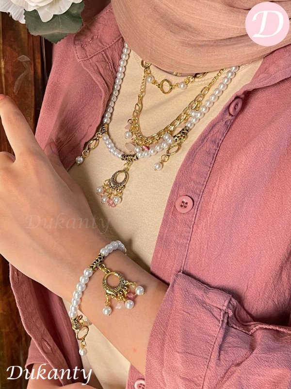 Victoria Set - Pearl Stone