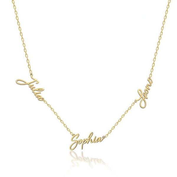Familia Customized Necklace - Gold Plated