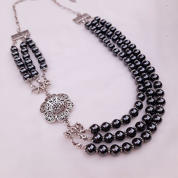 Mariam Hematite Set