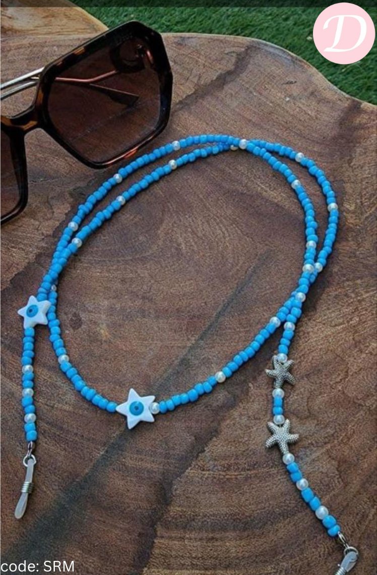 Nora Glasses Chain - Beads