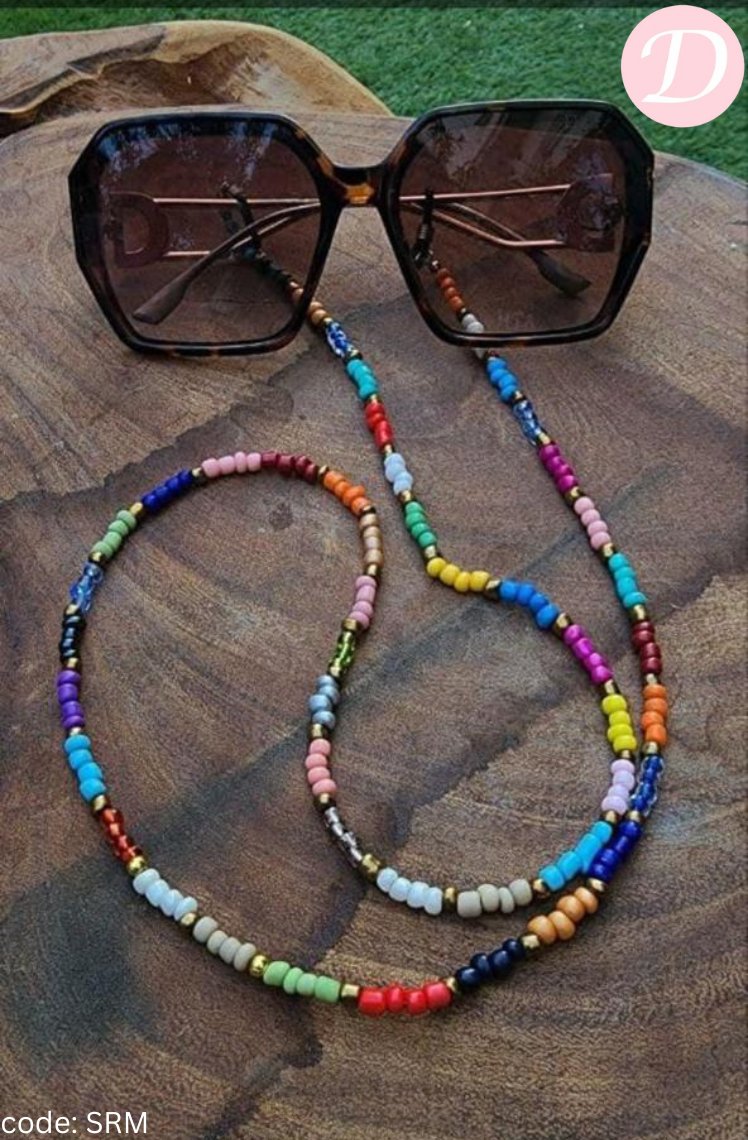 Sandy Glasses Chain - Beads