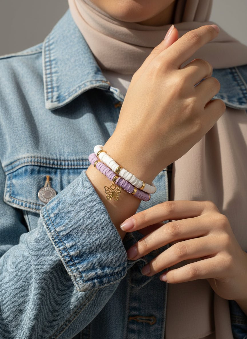 Butterfly Bracelet - Jamaica Stones