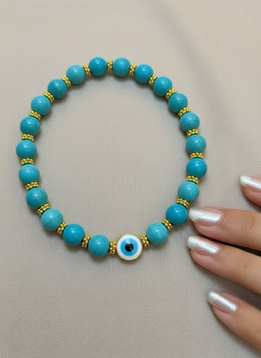 Turquoise Eye Bracelet